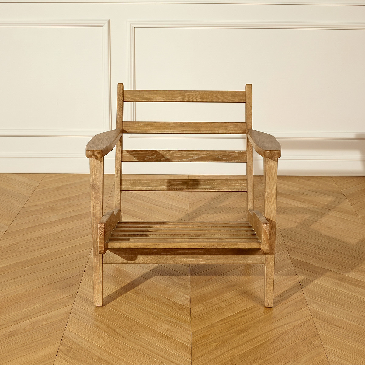 Fauteuil vintage lounge en velours ALESIA caramel, ROBIN DES BOIS