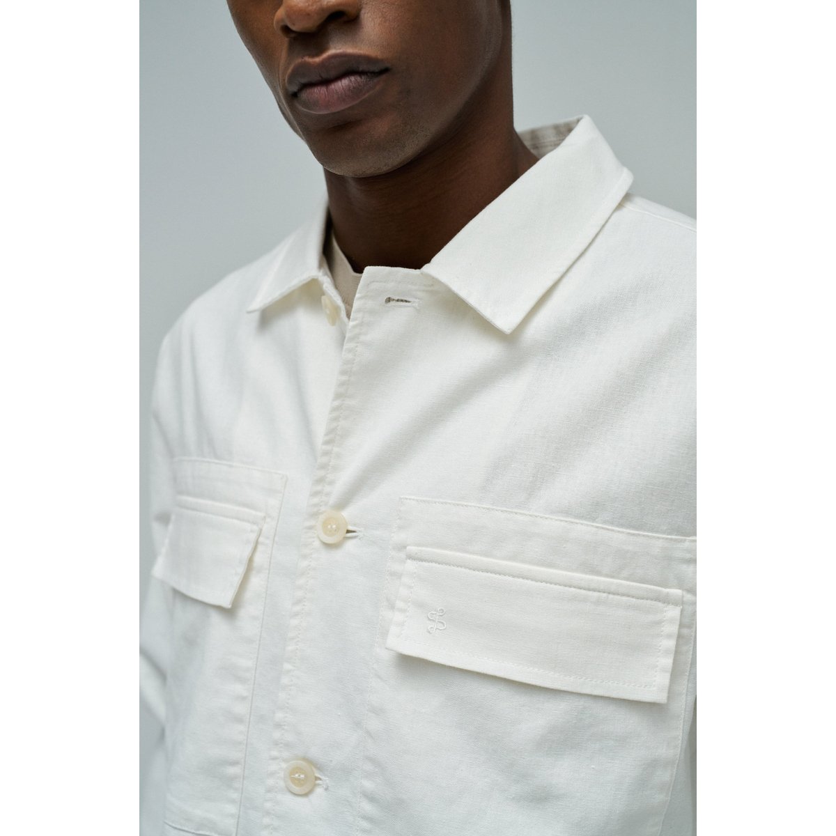 SURCHEMISE EN LIN beige, SALSA JEANS