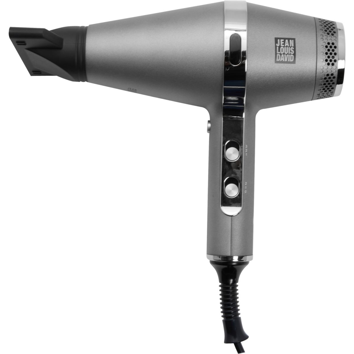 Sèche cheveux professionnel Infraprotect noir et gris, JEAN LOUIS DAVID