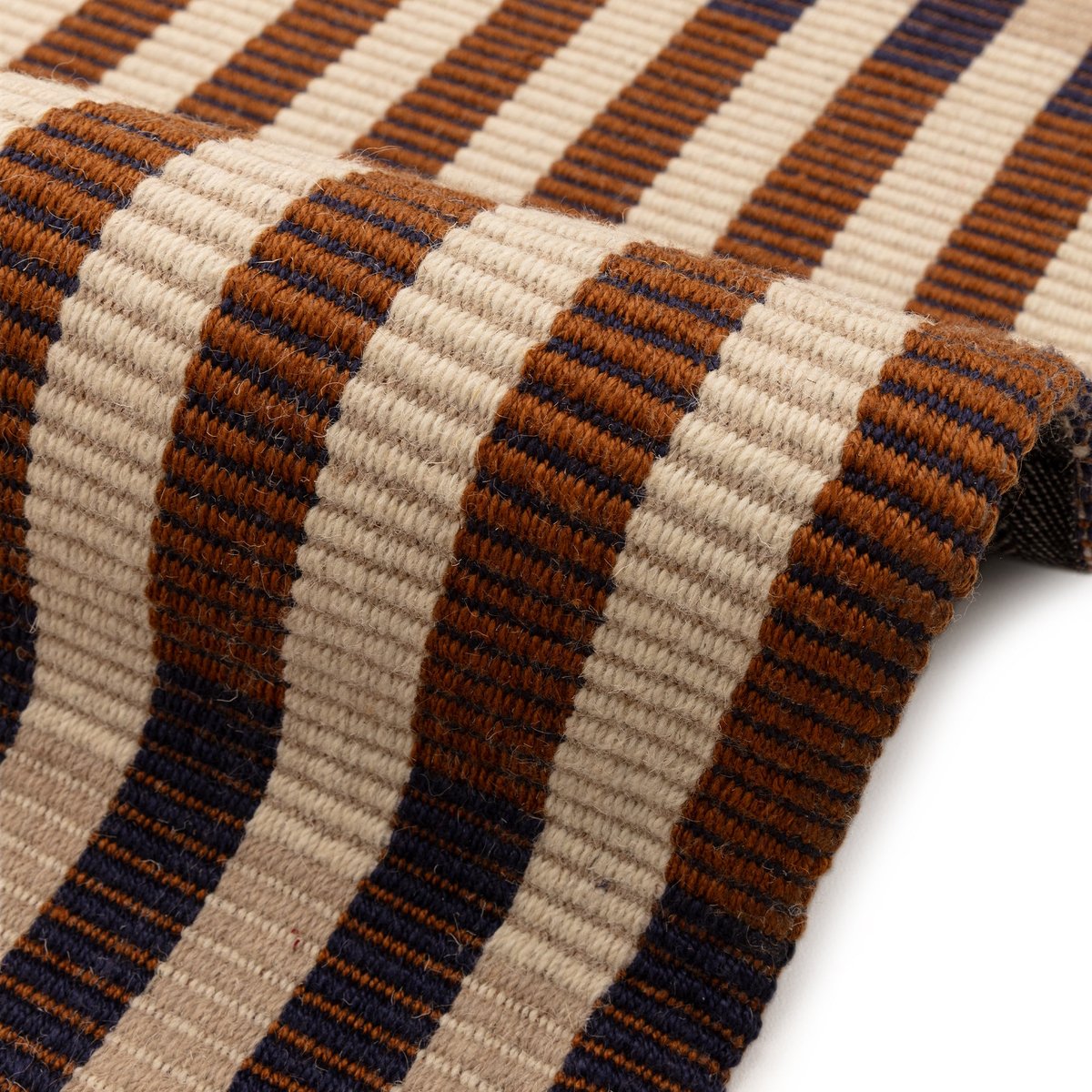 Tapis de salon et chambre en laine SIRUS orange, NOVATREND