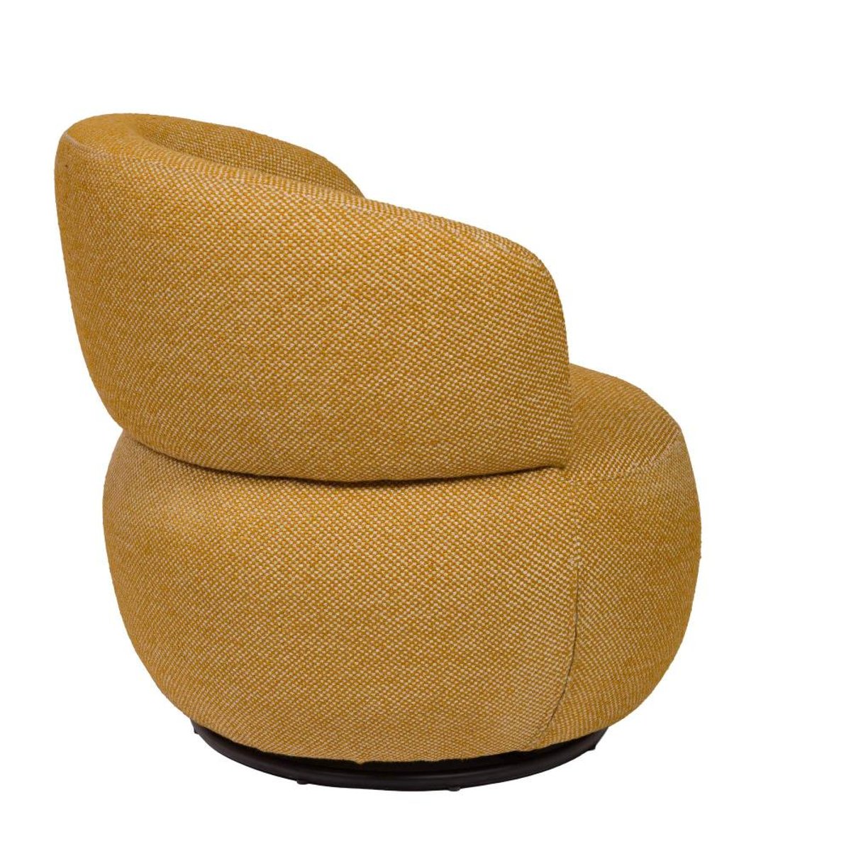Fauteuil en tissu   Brice jaune, AMADEUS