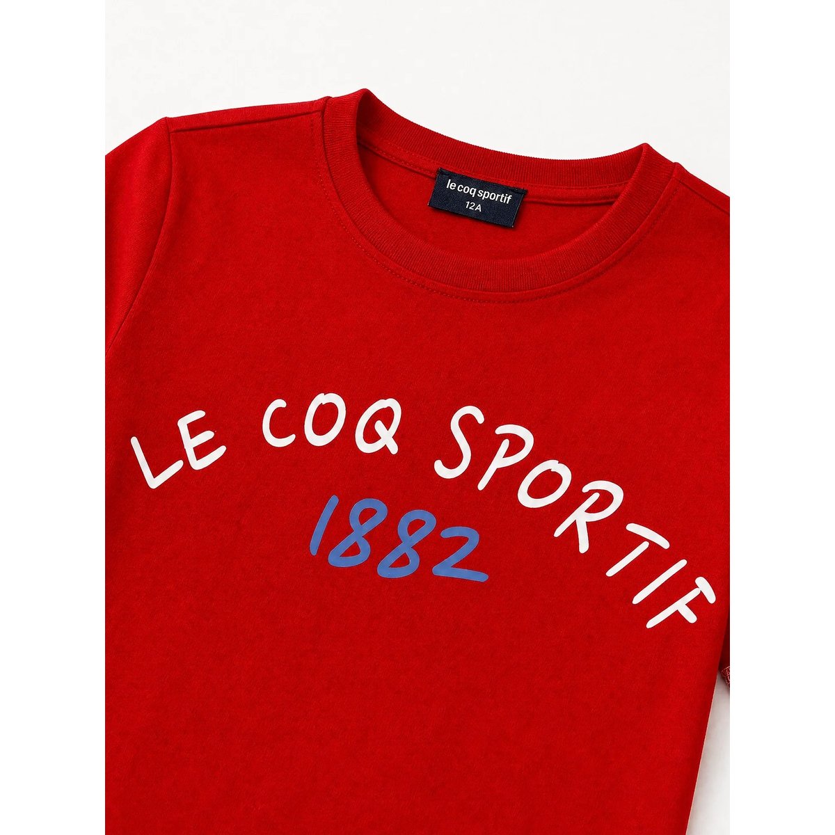 T-shirt en jersey de coton Tricolores red, LE COQ SPORTIF
