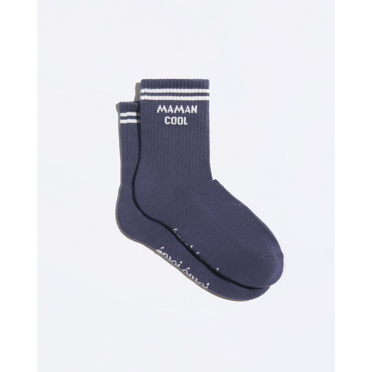 Chaussettes Mama cool bleu encre, EMOI EMOI