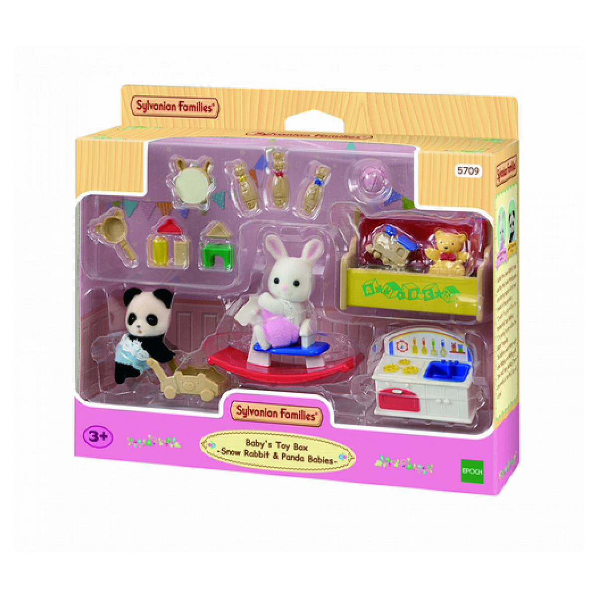 5709 Le coffre a jouets des bebes - v002226, SYLVANIAN FAMILIES