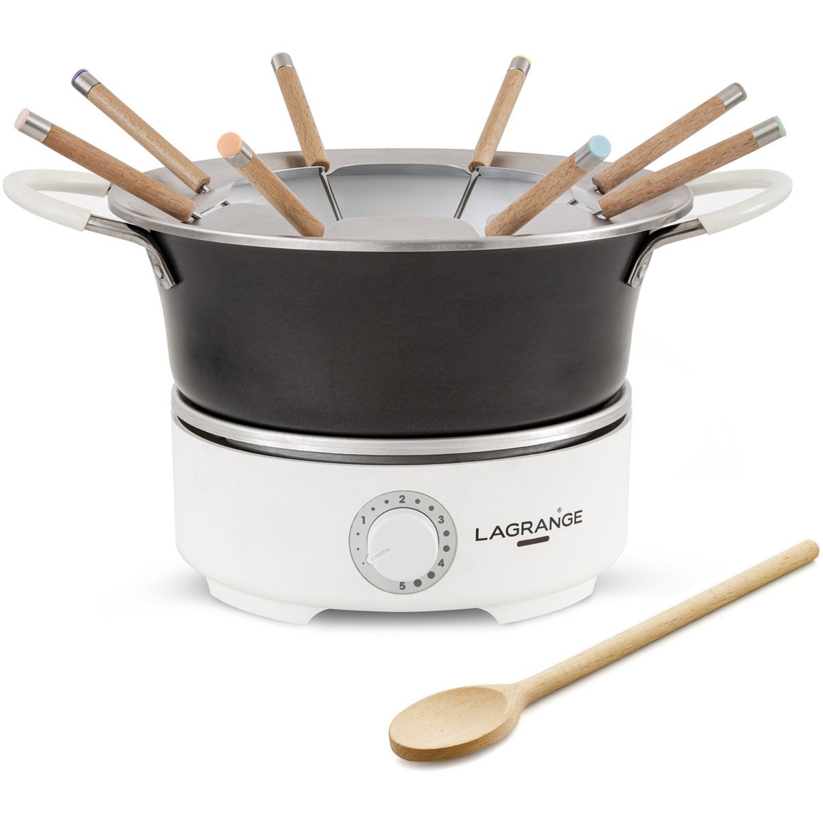 Fondue prestige charbon couleur unique, LAGRANGE