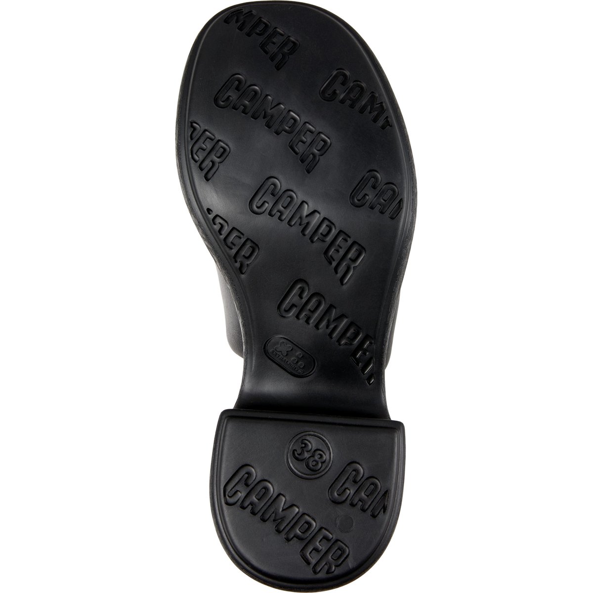 Sandales Thelma Cuir noir, CAMPER