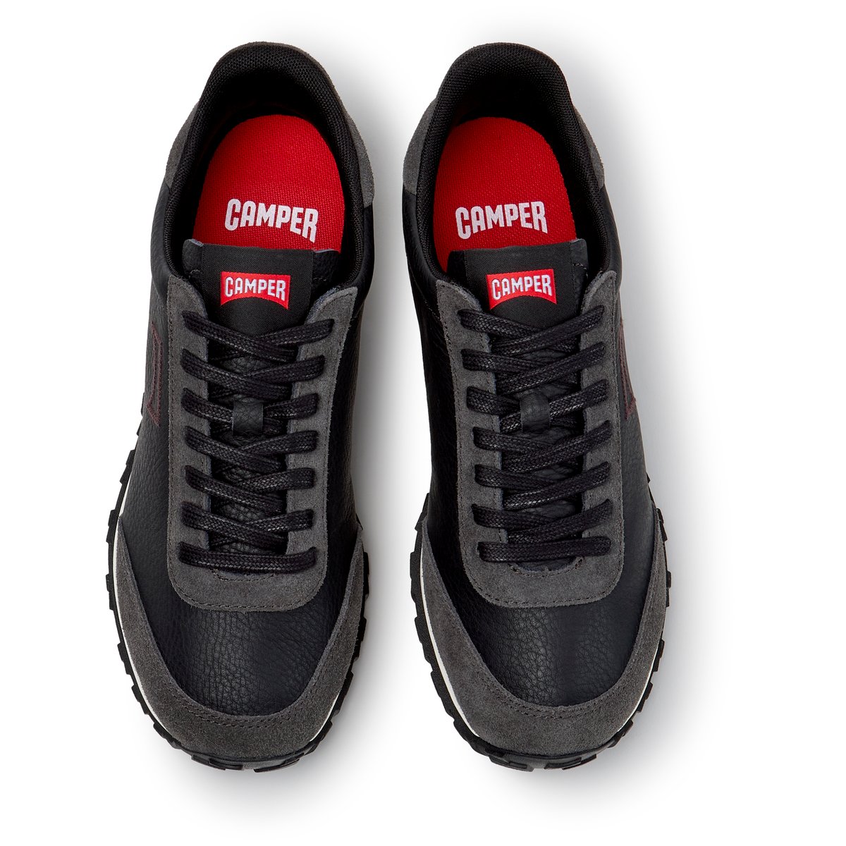 Baskets Drift Walk Smooth Leather noir 009, CAMPER