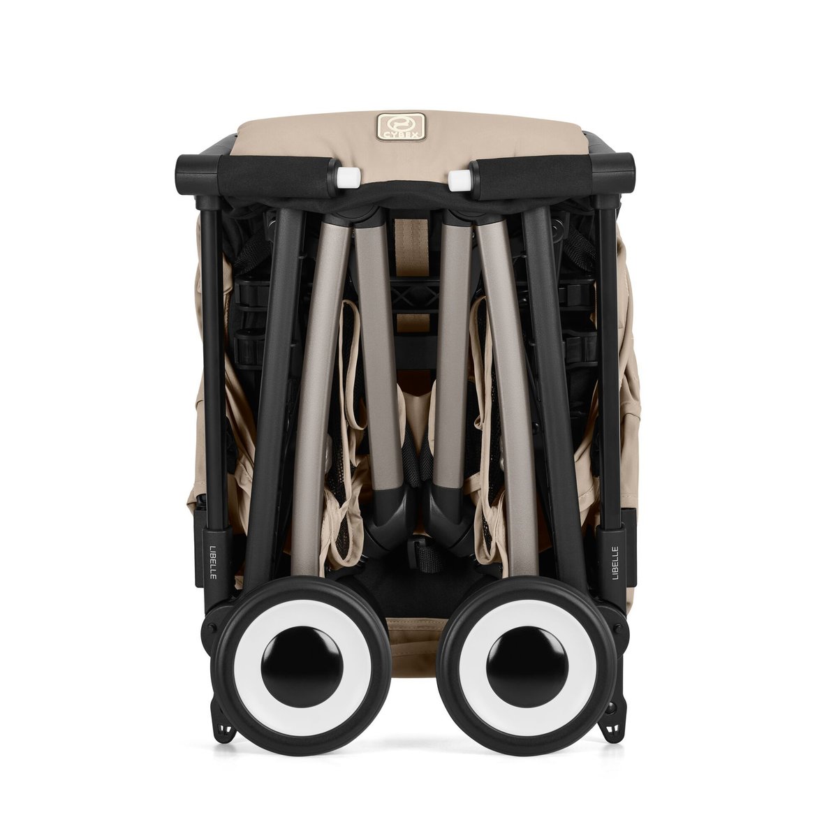 Pack poussette duo Libelle 5 + Cloud T i-Size Tissu Plus beige almond, CYBEX