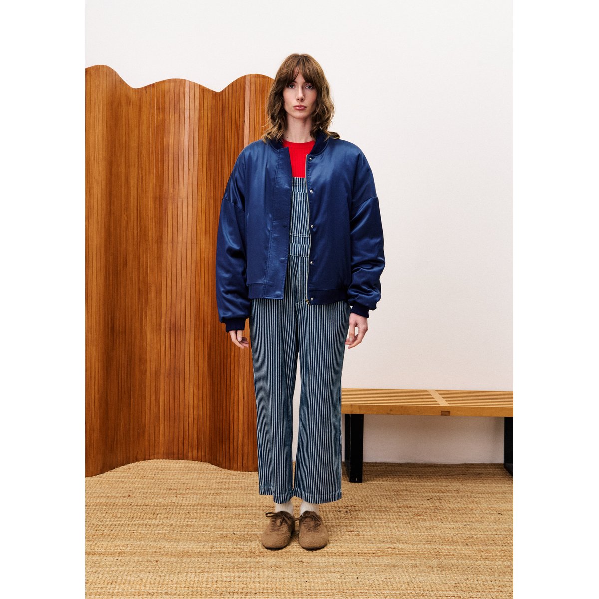 Bomber ASSAM bleu marine, FRNCH