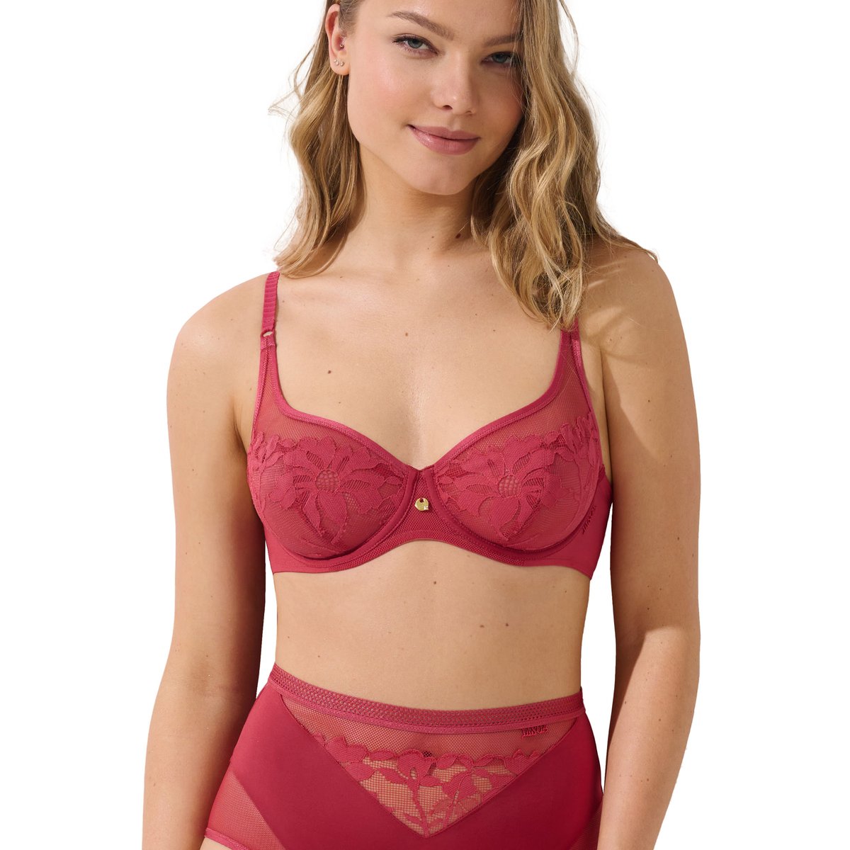 Soutien-gorge armaturé Ocean corail, LISCA