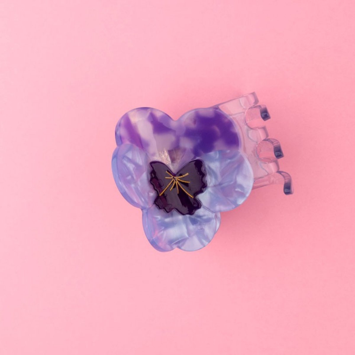 Pince à cheveux PENSEE violet, COUCOU SUZETTE