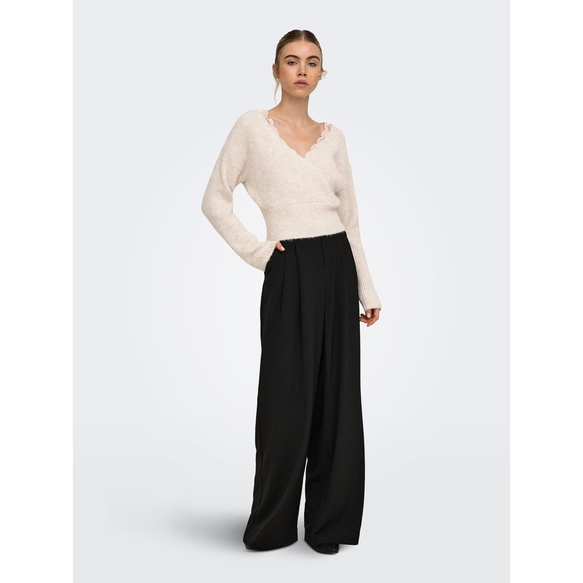 Pull En Maille marron - island fossil 1, ONLY