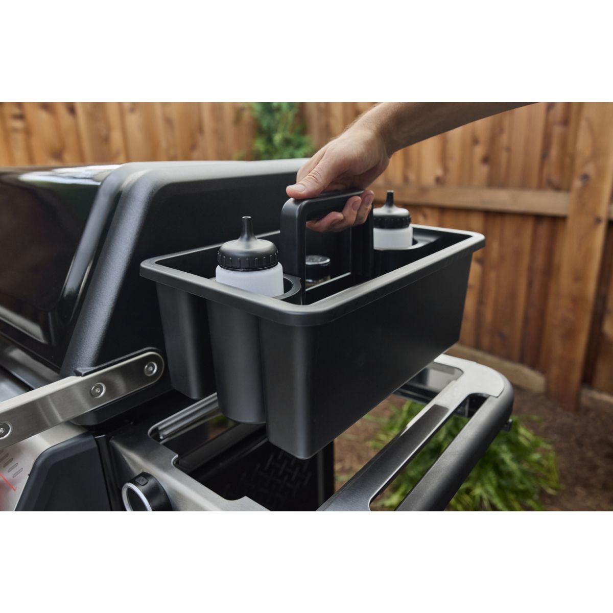 Ustensile barbecue compartimentée de transport Weber Works couleur unique, WEBER