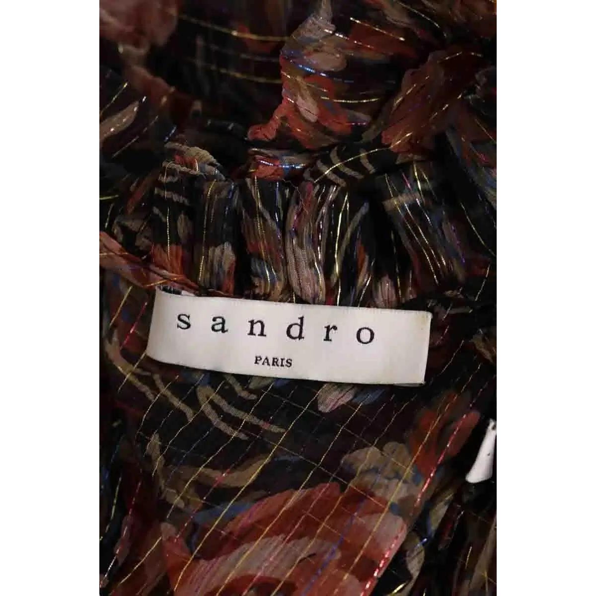 Blouse - Très Bon État noir, SANDRO