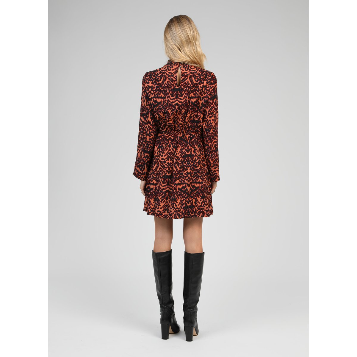 Robe Courte MINANO graphie bordeaux, AN'GE