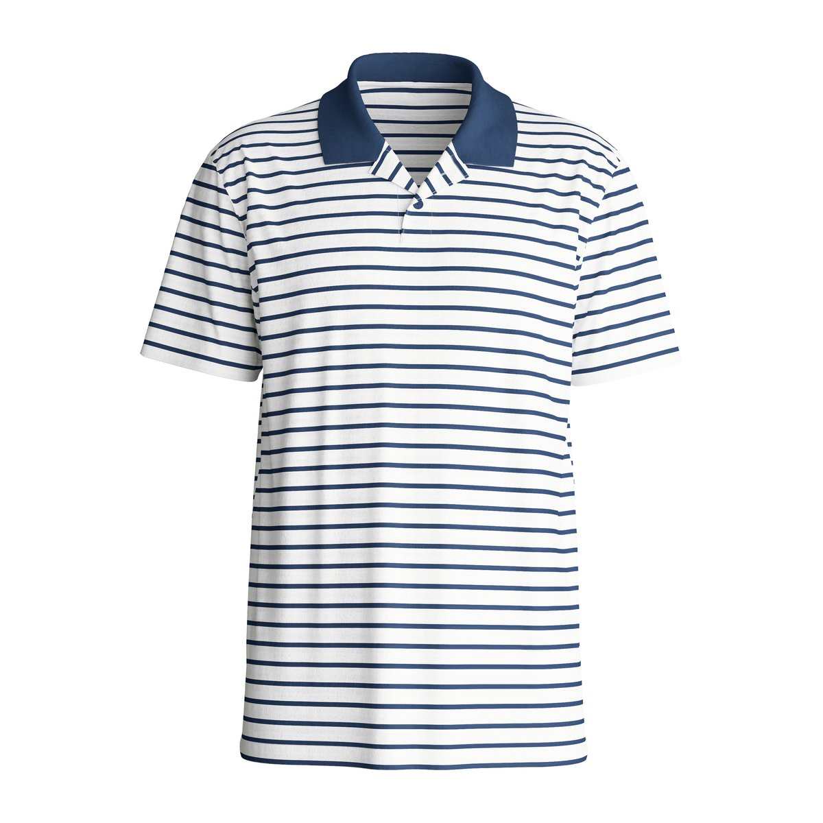 polo manches courtes Coton RMX LOUNGE JOURNEY dark denim, CALIDA