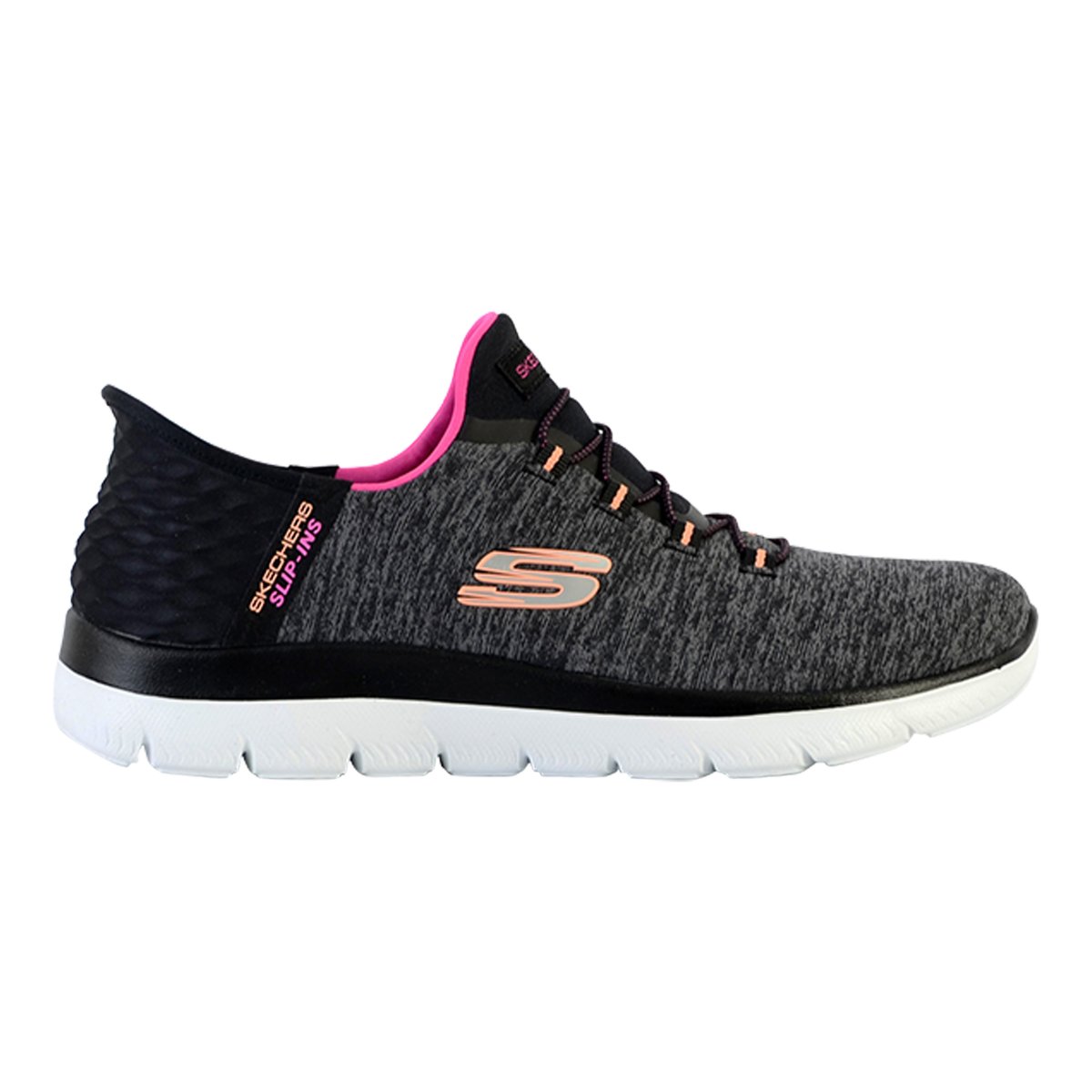 Basket Basse à Lacets Summits Dazzling Haze noir multi, SKECHERS