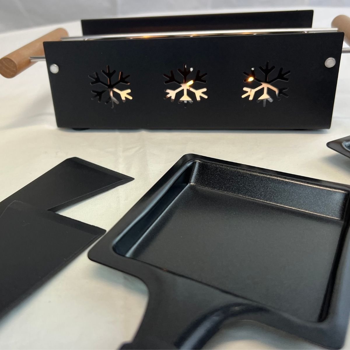 Raclette a la bougie brun,noir, FACKELMANN