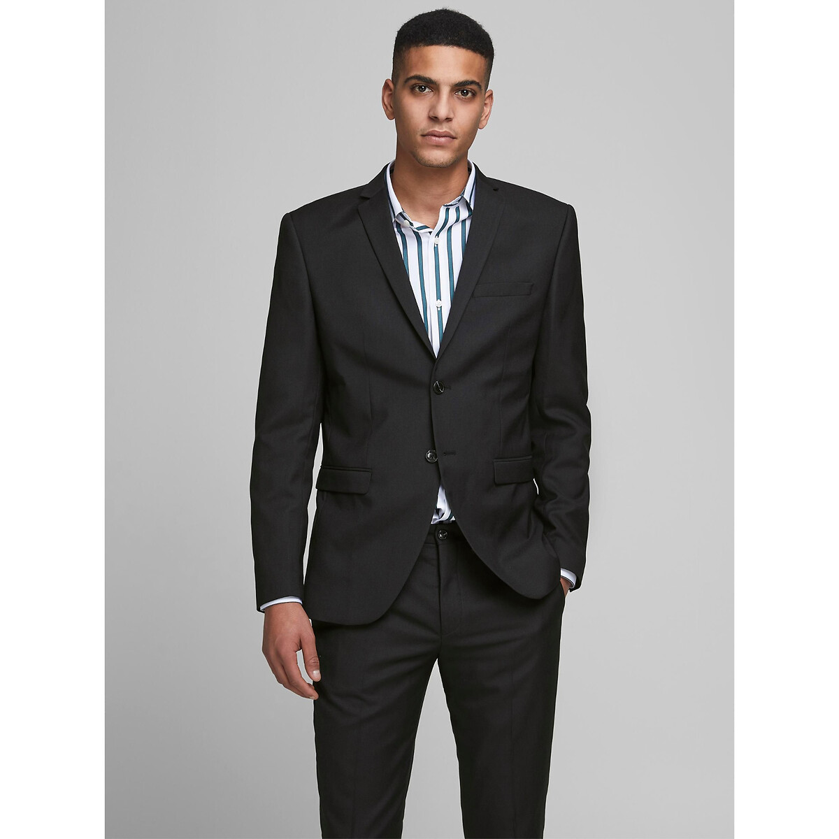 Completo da abito due pezzi Jprsolaris nero , JACK & JONES