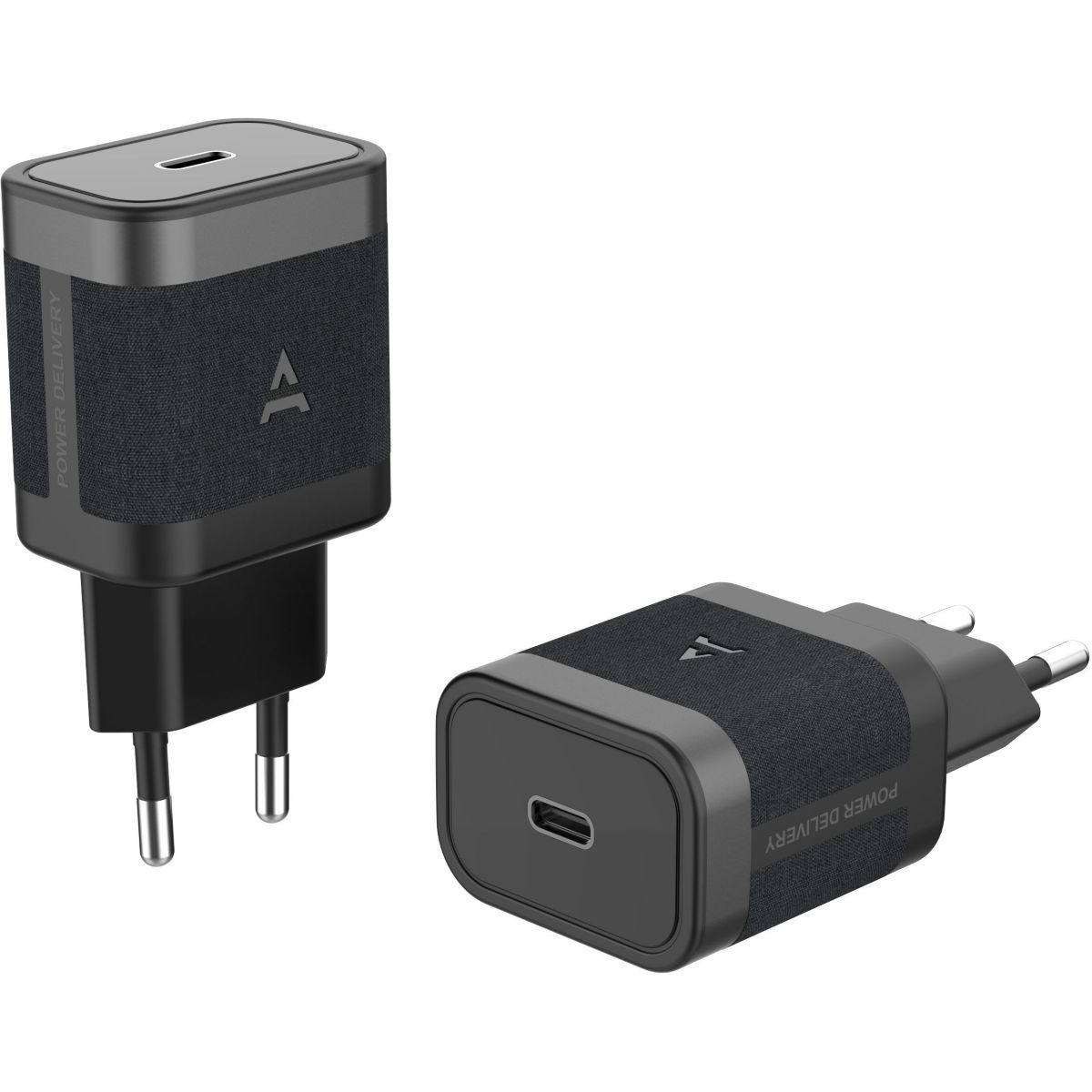 Pack PowerBank+Chargeur 30W+Cable USB-C-USB-C couleur unique, ADEQWAT