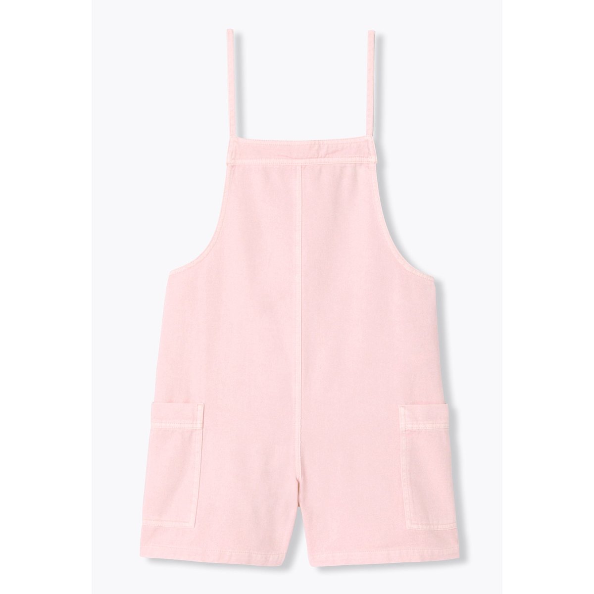 Combishort en toile rose pâle, PROMOD