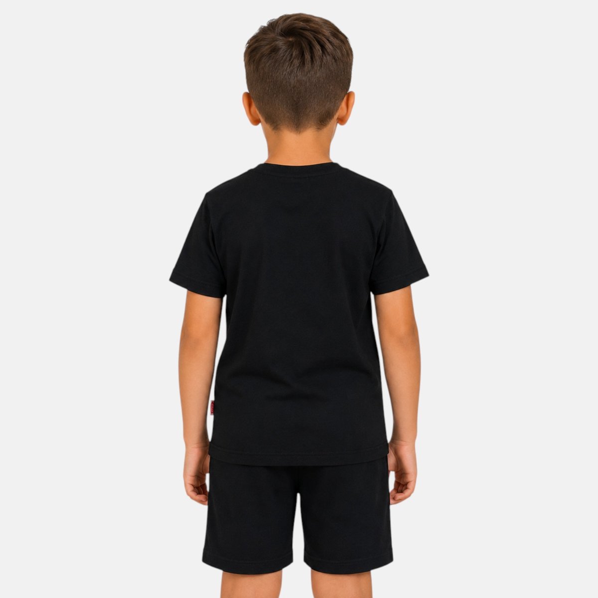 Ensemble t-shirt imprimé et short HOLIDAY noir, LEE COOPER