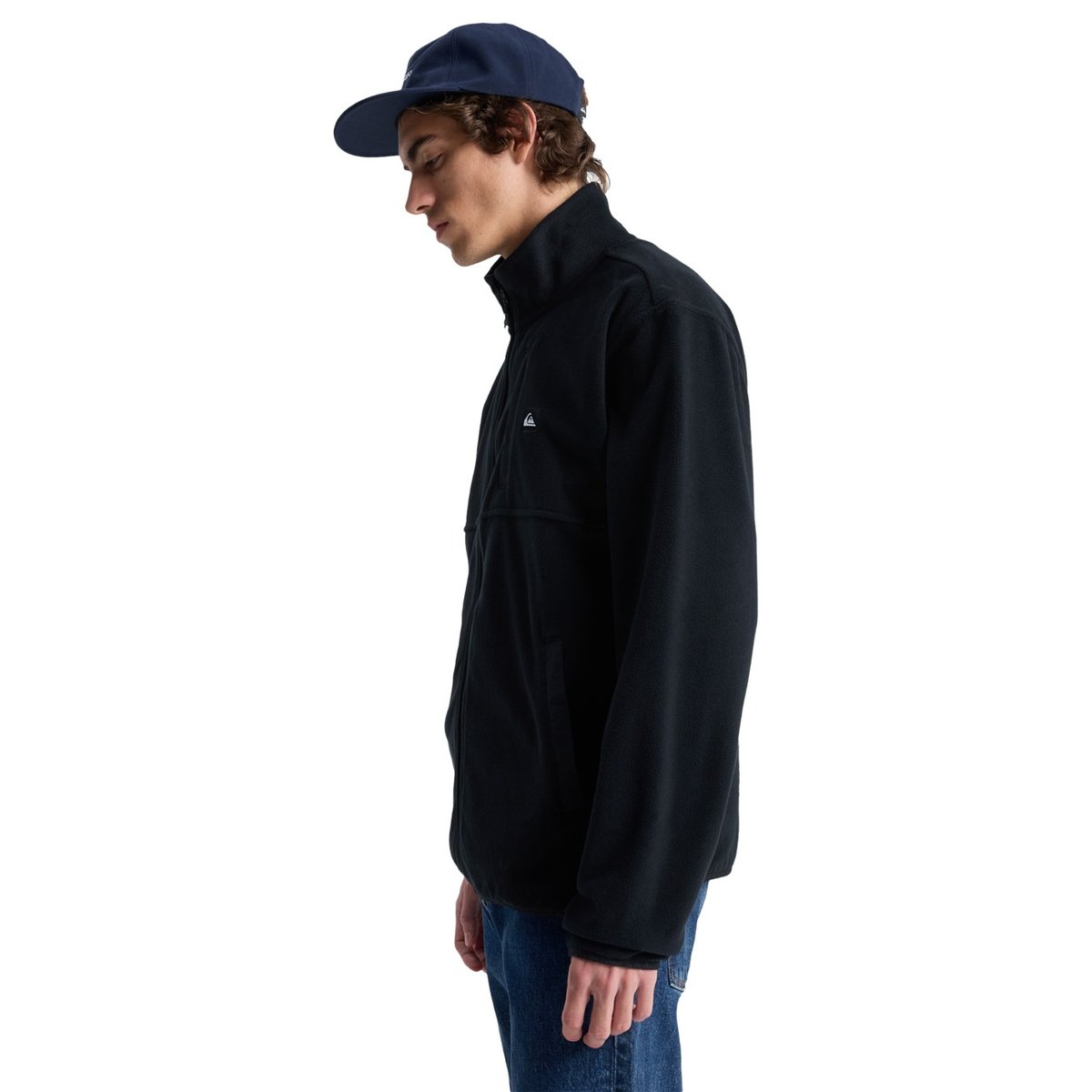 Polaire zippée NO DESTINATION noir black, QUIKSILVER
