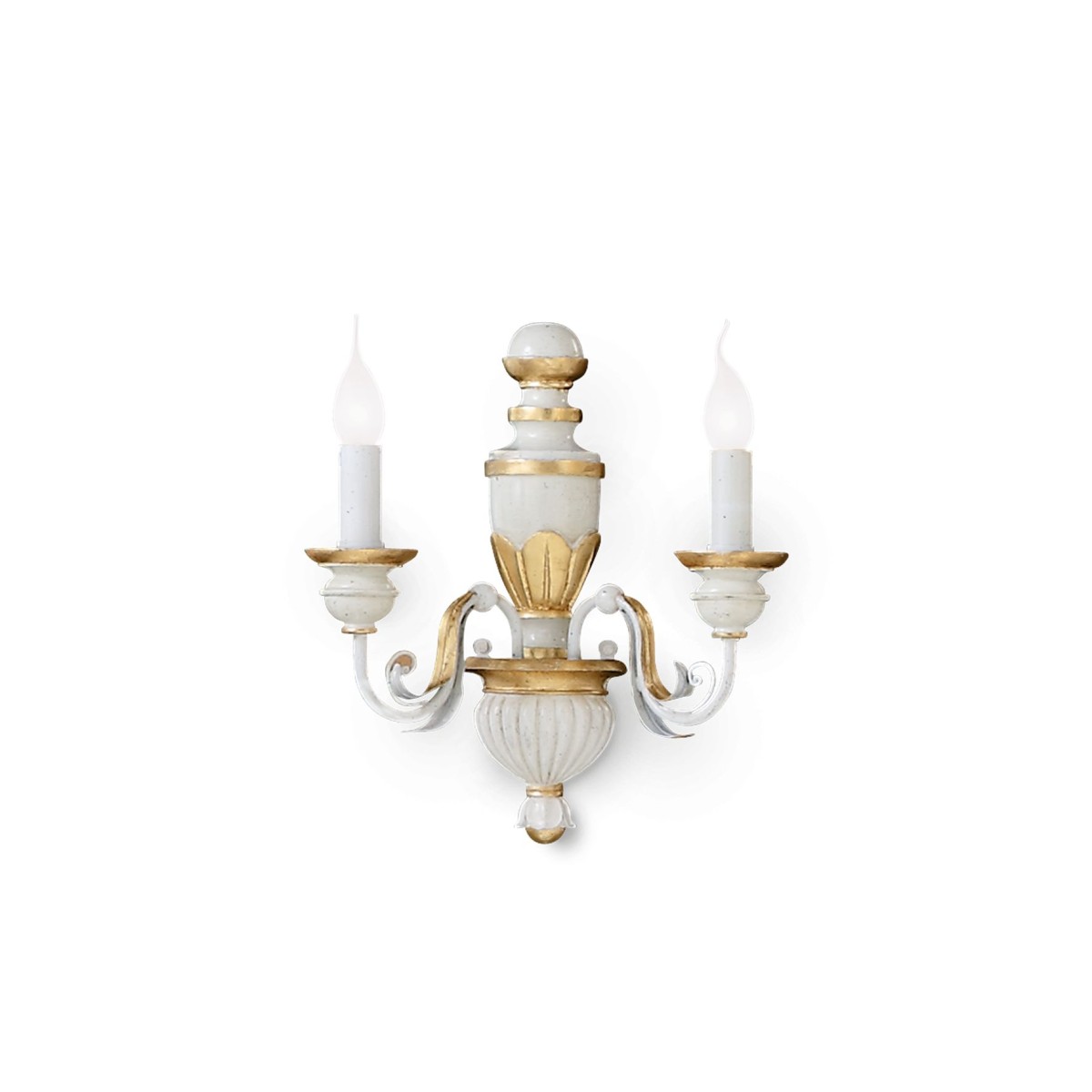 Applique FIRENZE laiton or doré, IDEAL LUX