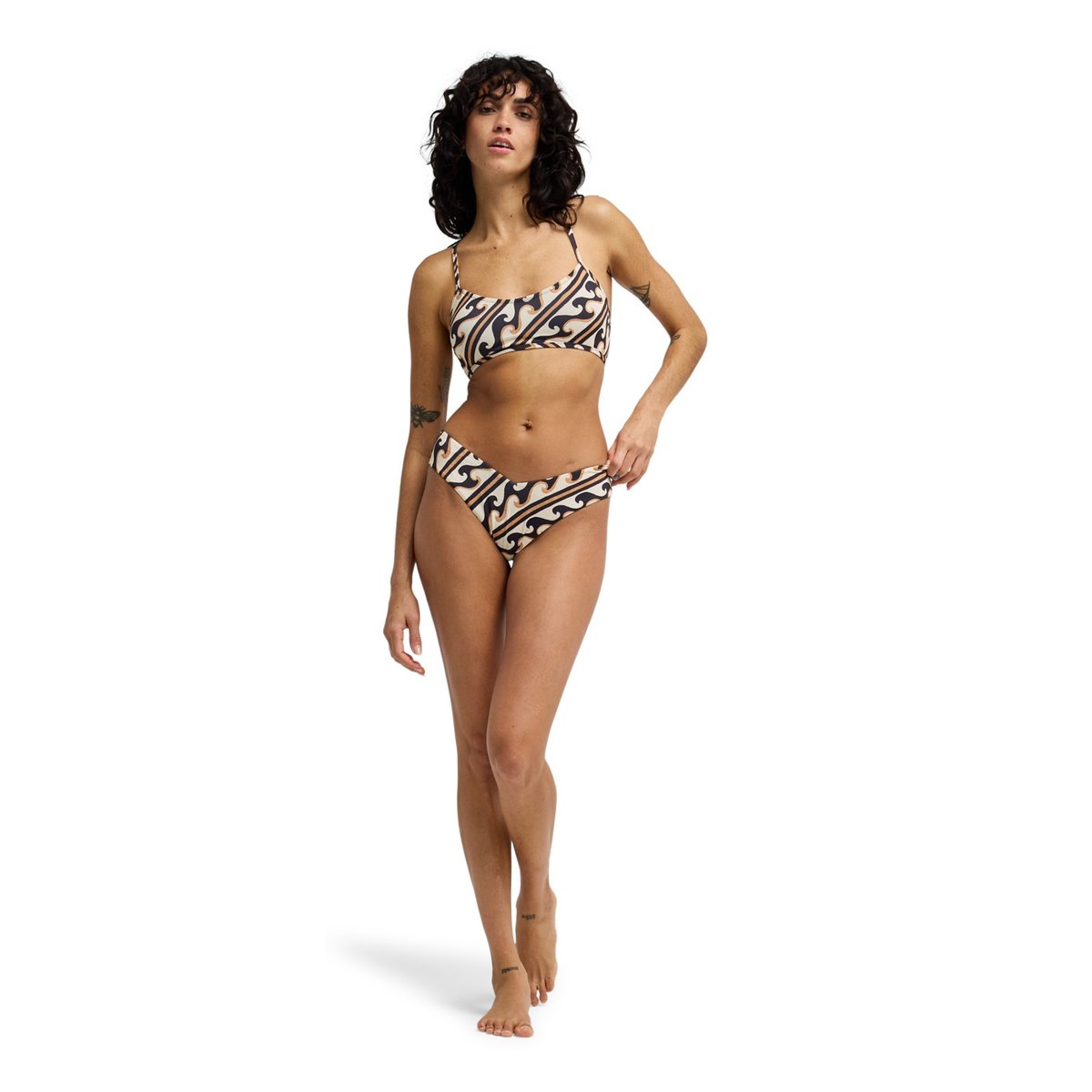 Haut de bikinis DARK WAVE LACE UP TRILET multi multi, BILLABONG