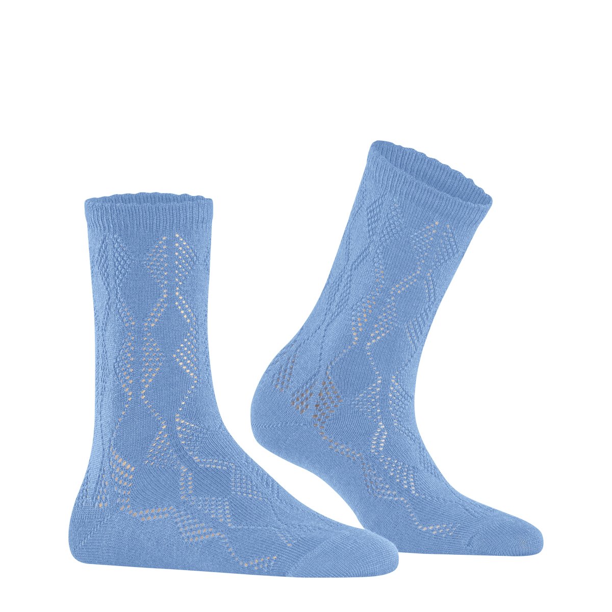 Chaussettes Argyle Vibe arctiquebleu, FALKE