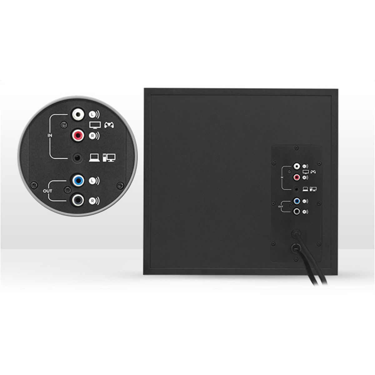 Enceinte PC Z533 2.1 Dark noir, LOGITECH