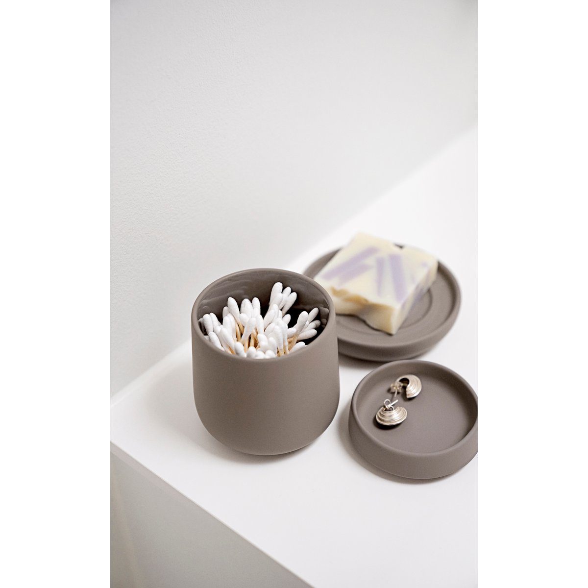 Porte-savon NOVA ONE taupe, ZONE DENMARK