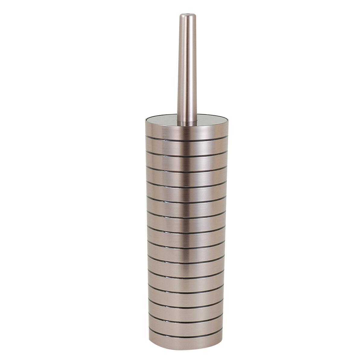 Brosse WC avec pot en plastique, STREET gris, SENSEA