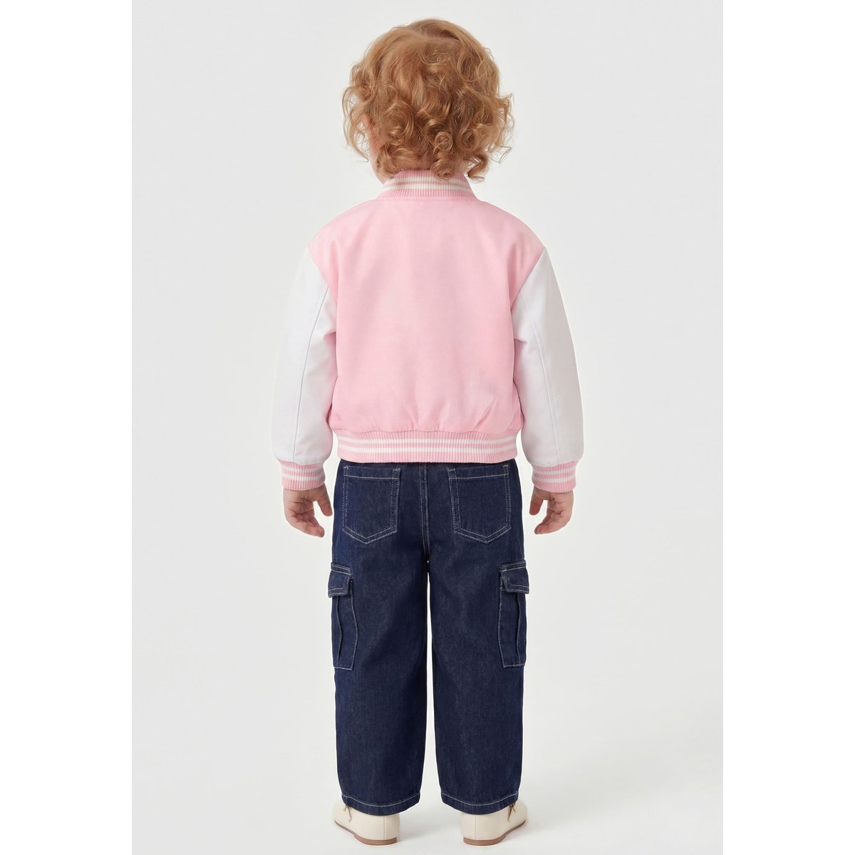 Jeans Cargo Wide Leg bleu foncé, GUESS KIDS