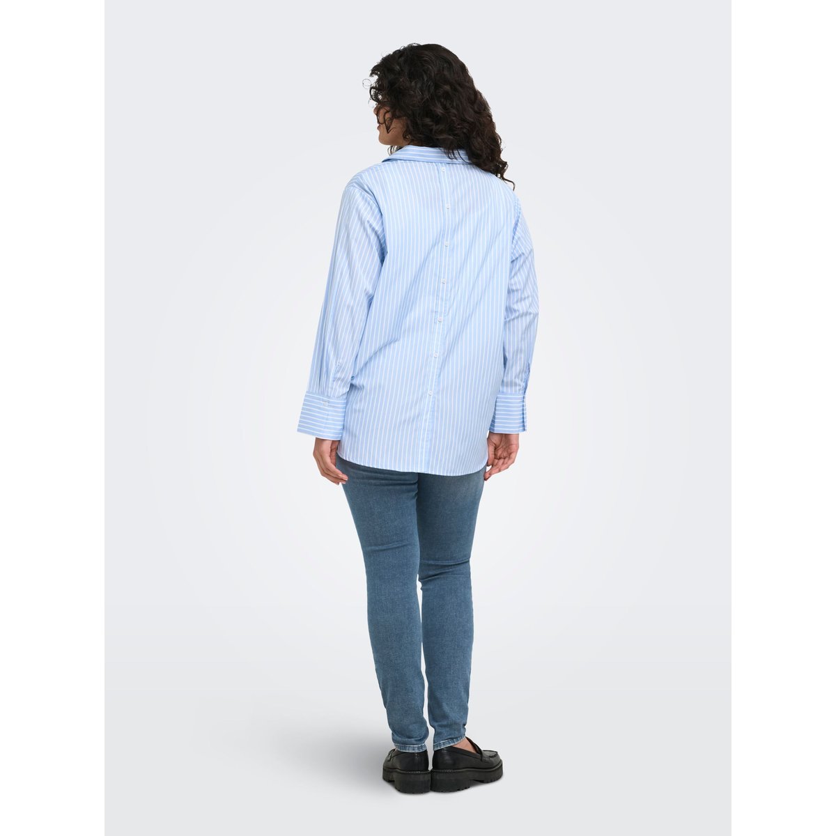 Chemise bleue - soft chambray, ONLY CARMAKOMA