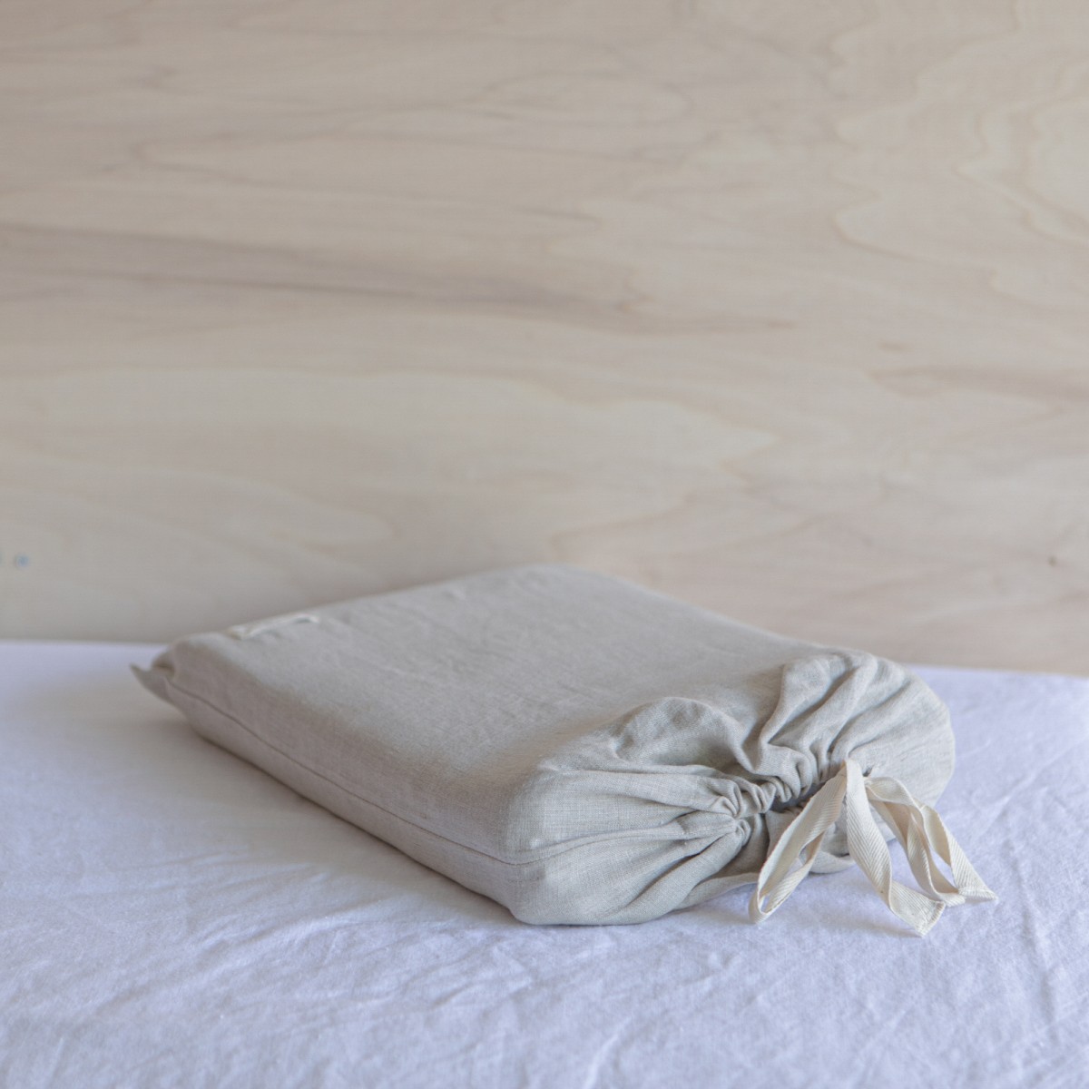 Housse de couette en lin lavé fermeture large ouverture, Les Essentiels naturel, GABRIELLE PARIS
