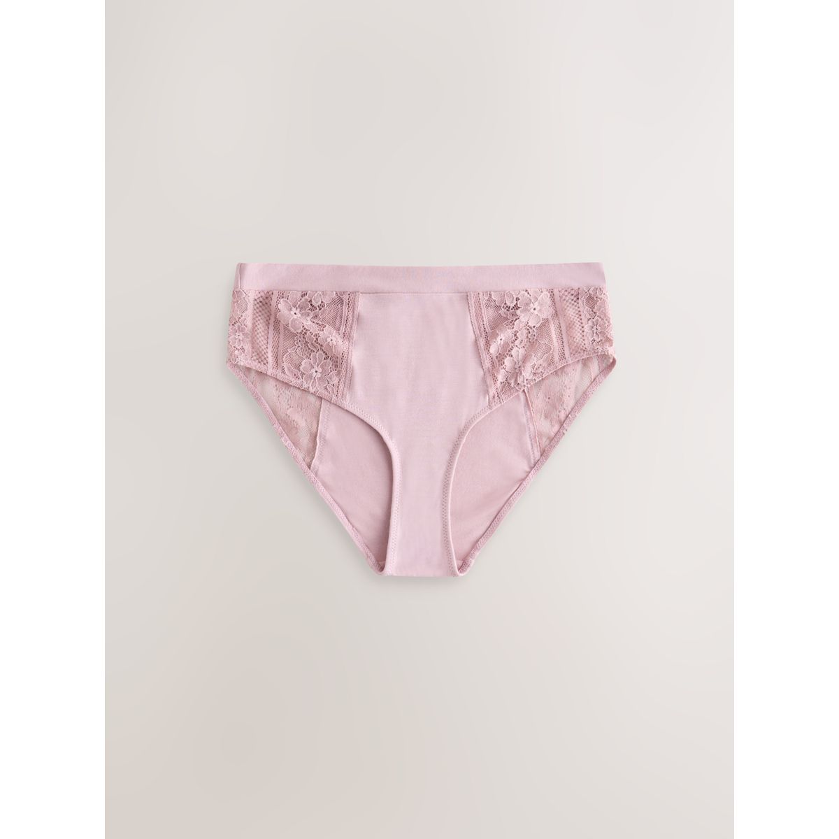 Culotte en dentelle et modal, lot de 7 monochrome, NEXT