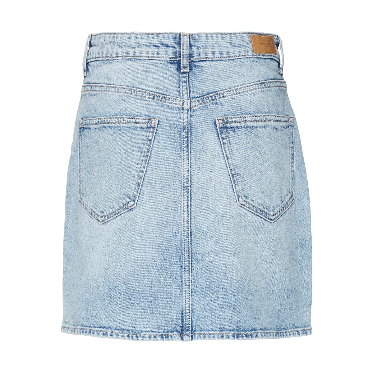 Jupe En Denim light blue denim, VERO MODA