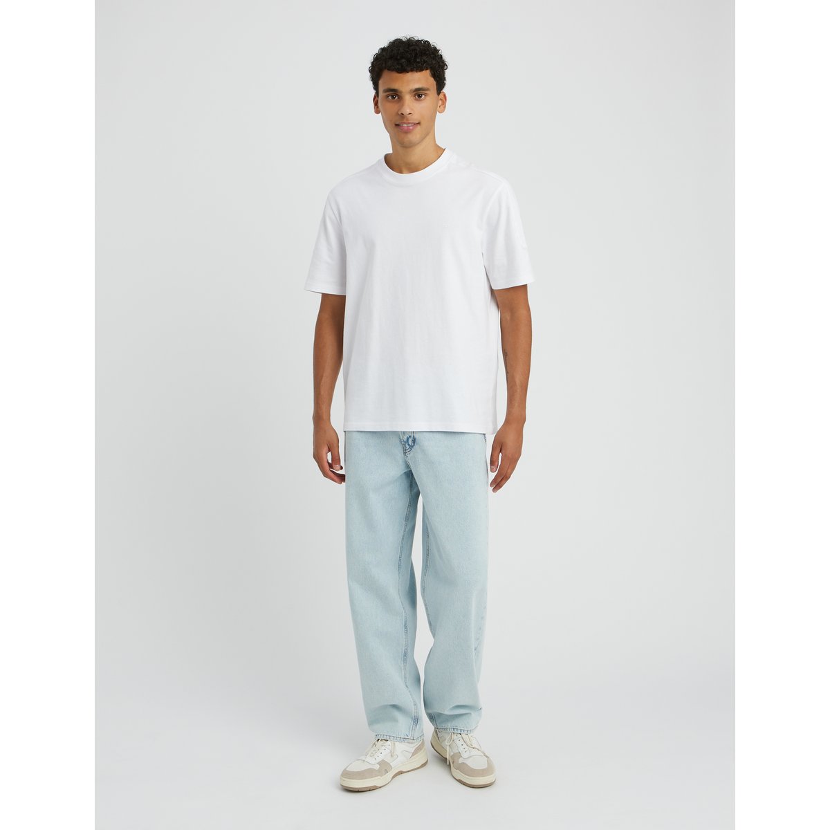 Jean loose bleach bleu clair, BZB