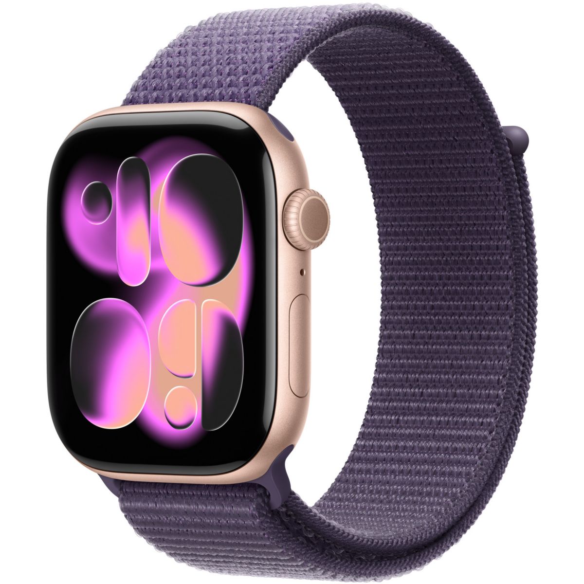 Bracelet 46 mm Boucle Sport brume violette violet, APPLE