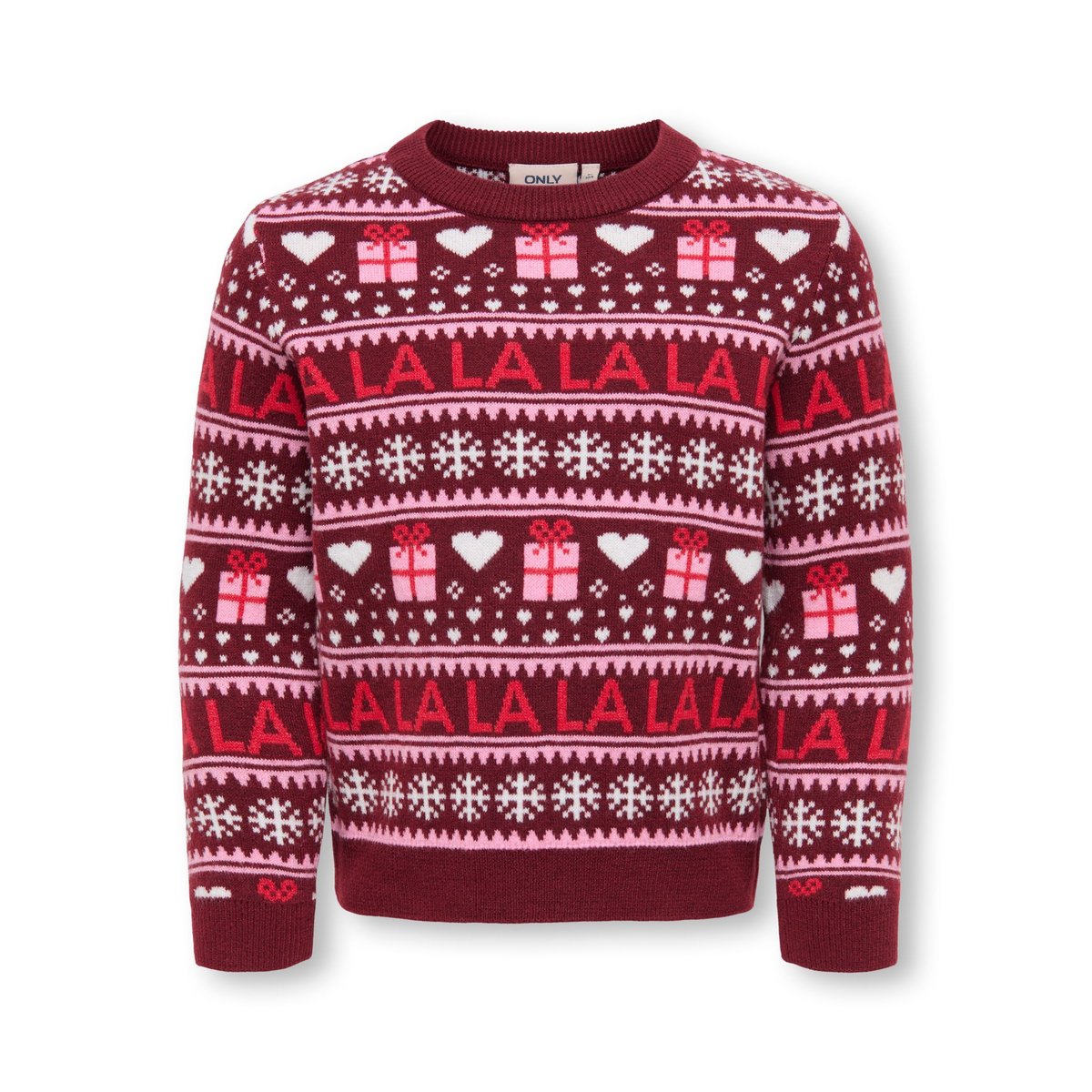 Pull En Maille cabernet 1, KIDS ONLY