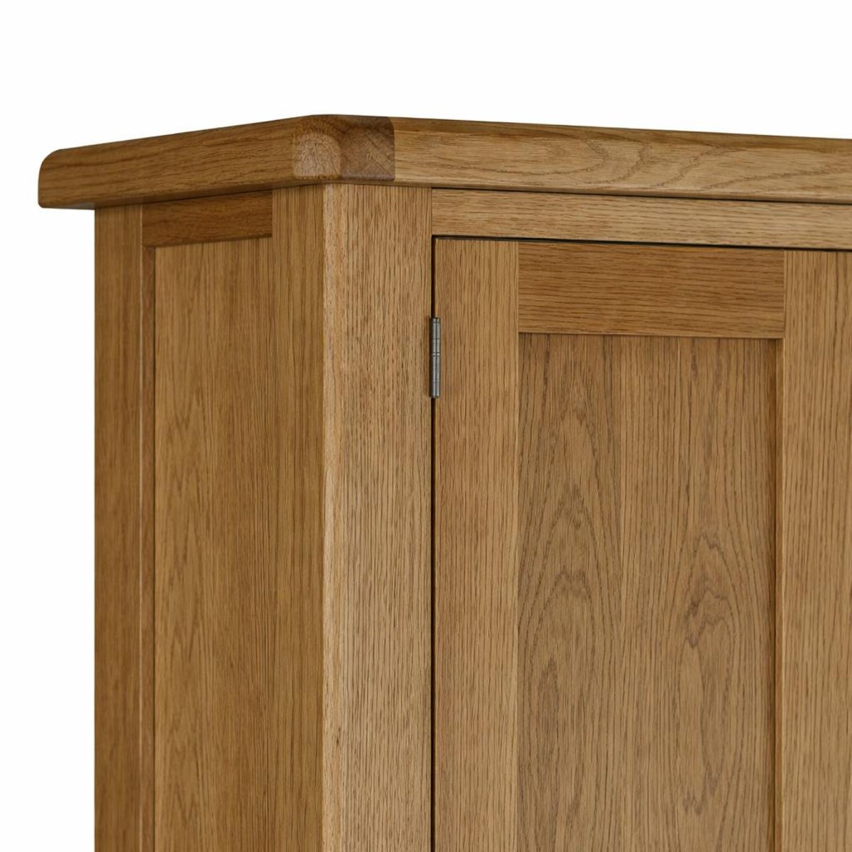 Buffet garde-manger en chêne style campagne chic VALMONT bois naturel, PIER IMPORT