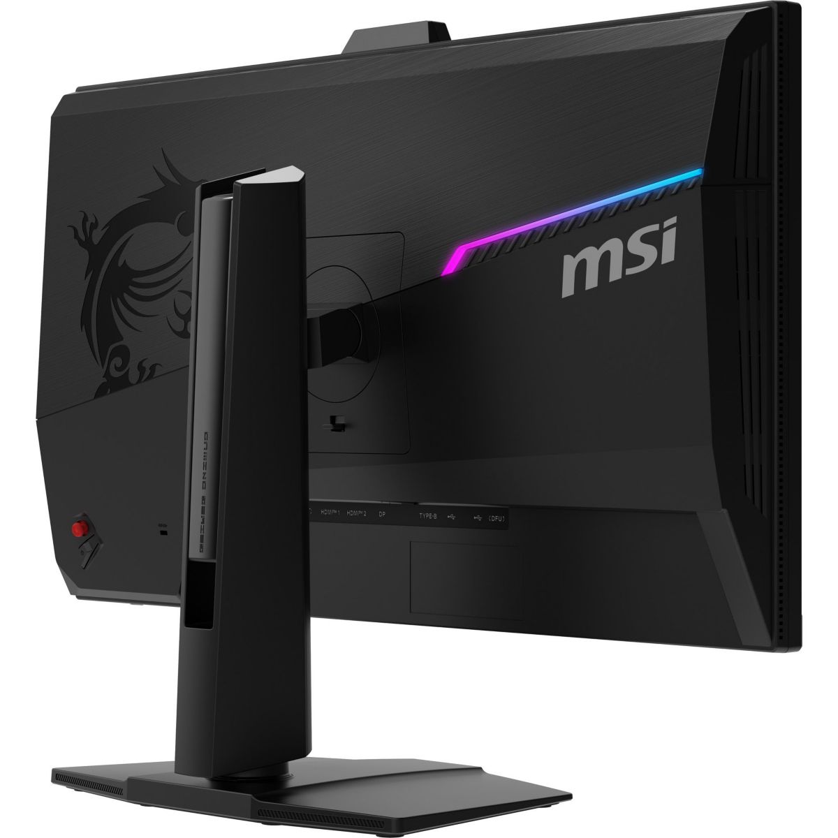 Ecran PC Gamer MPG 272QRF 27" Fast IPS WQHD 360 Hz HDR 2x HDMI 2.1 couleur unique, MSI