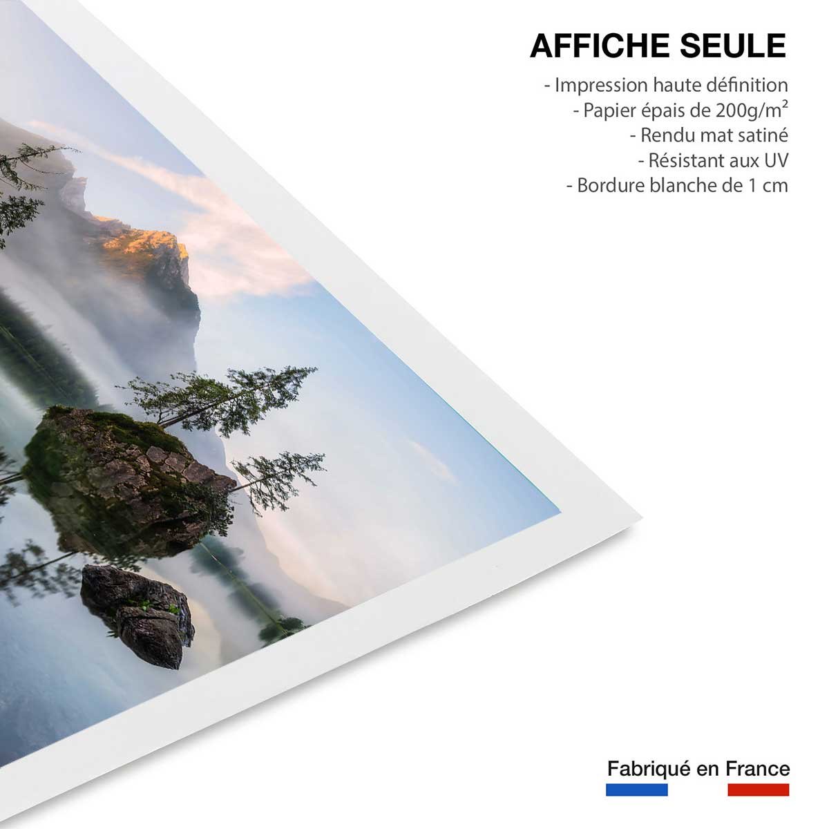 Affiche nature's awakening affiche seule, HEXOA