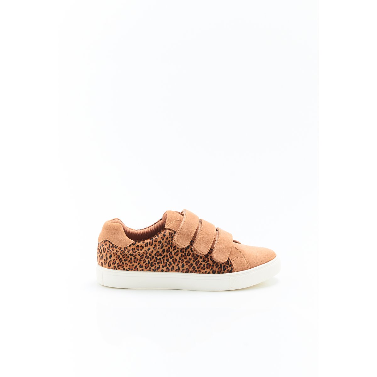 Baskets à scratchs Amortyl marron camel, DAMART