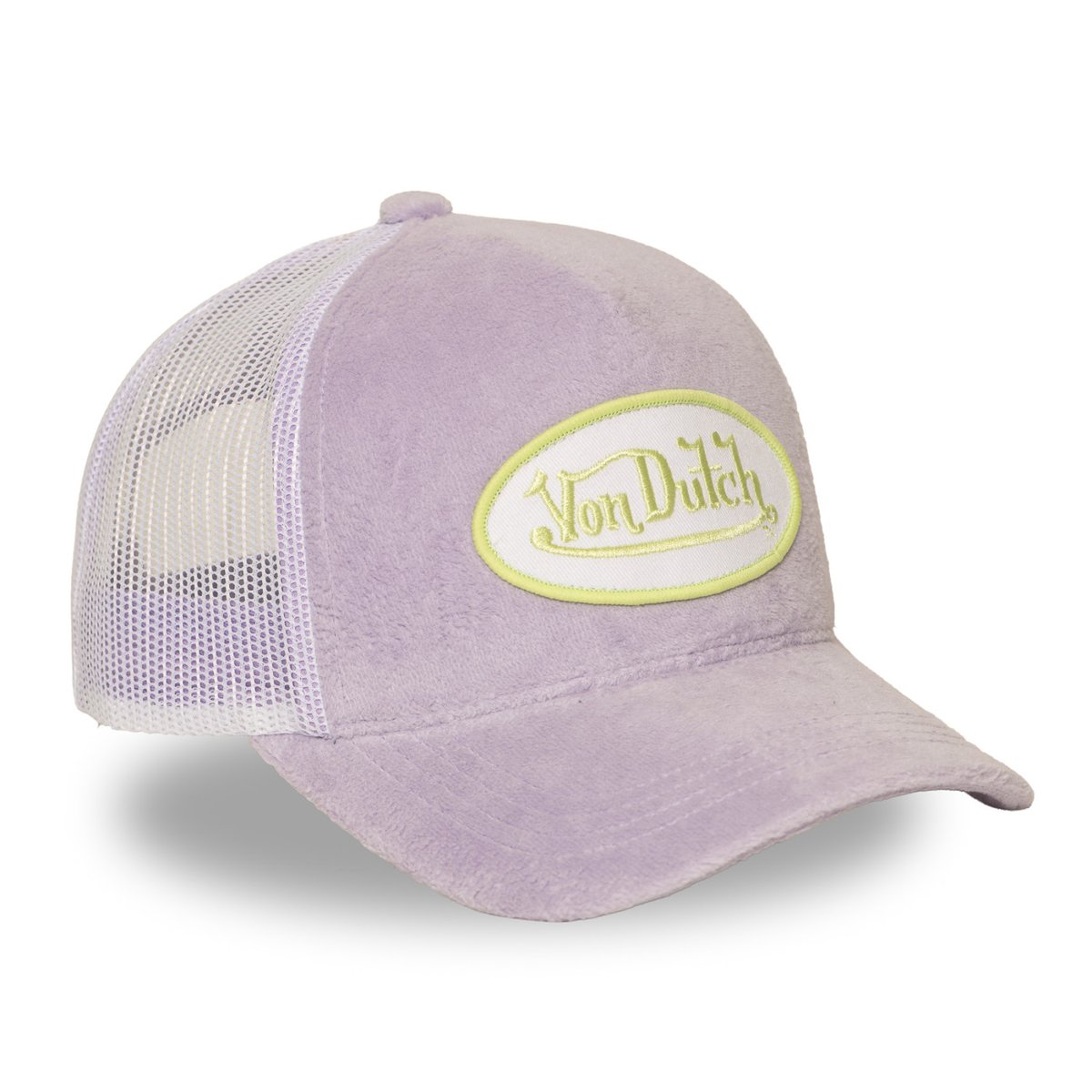 Casquette trucker KYLIE violet/vert clair/blanc, VON DUTCH