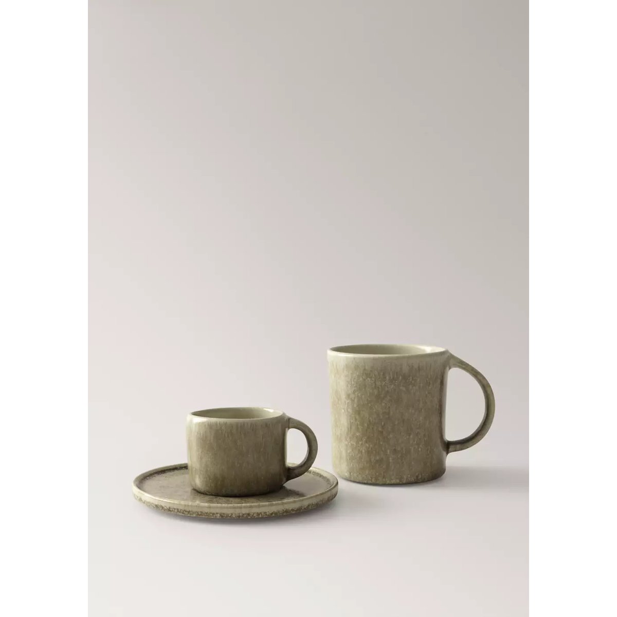 Grande tasse en grès mat marron moyen, MANGO HOME