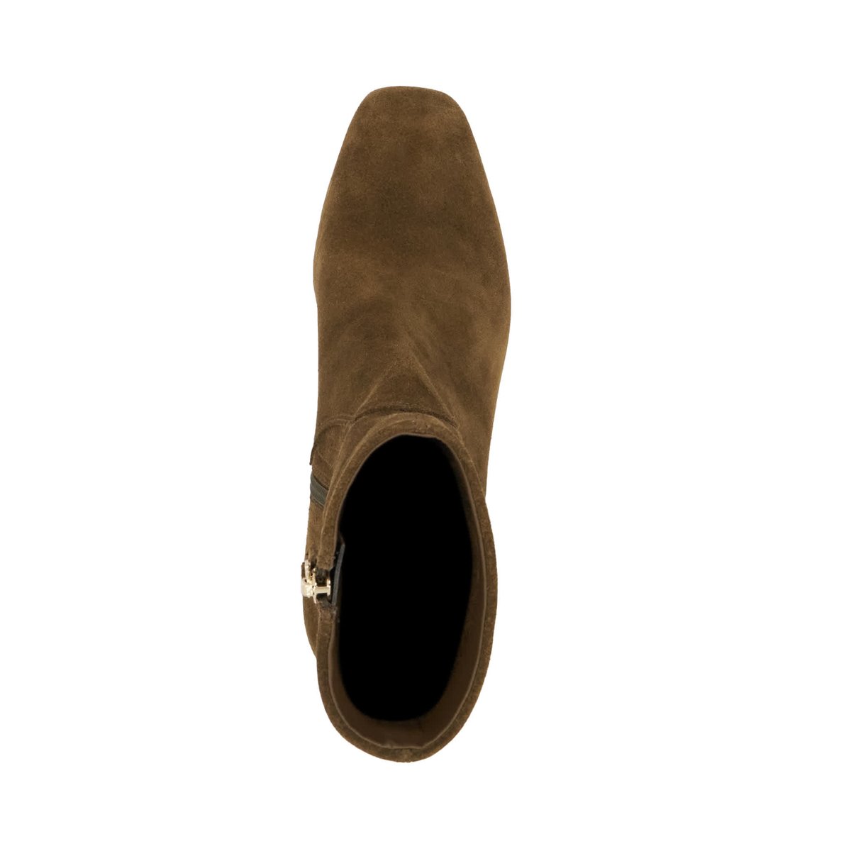Bottines à talon carré - ORI brown-suede, DUNE LONDON