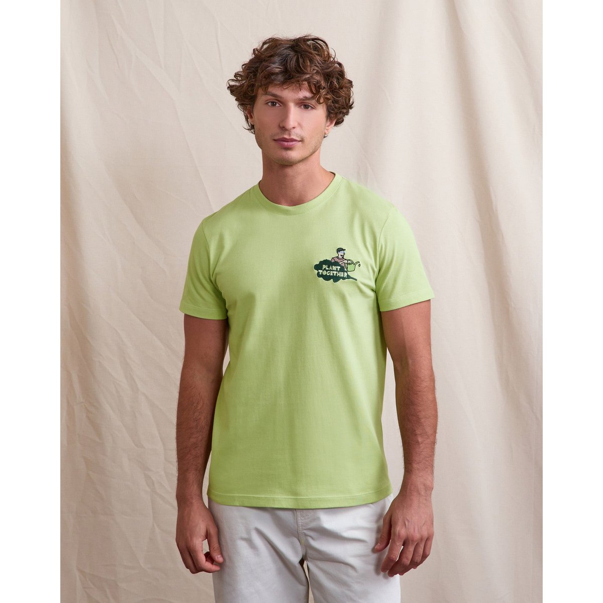 T-shirt ARCY vert anis, FAGUO