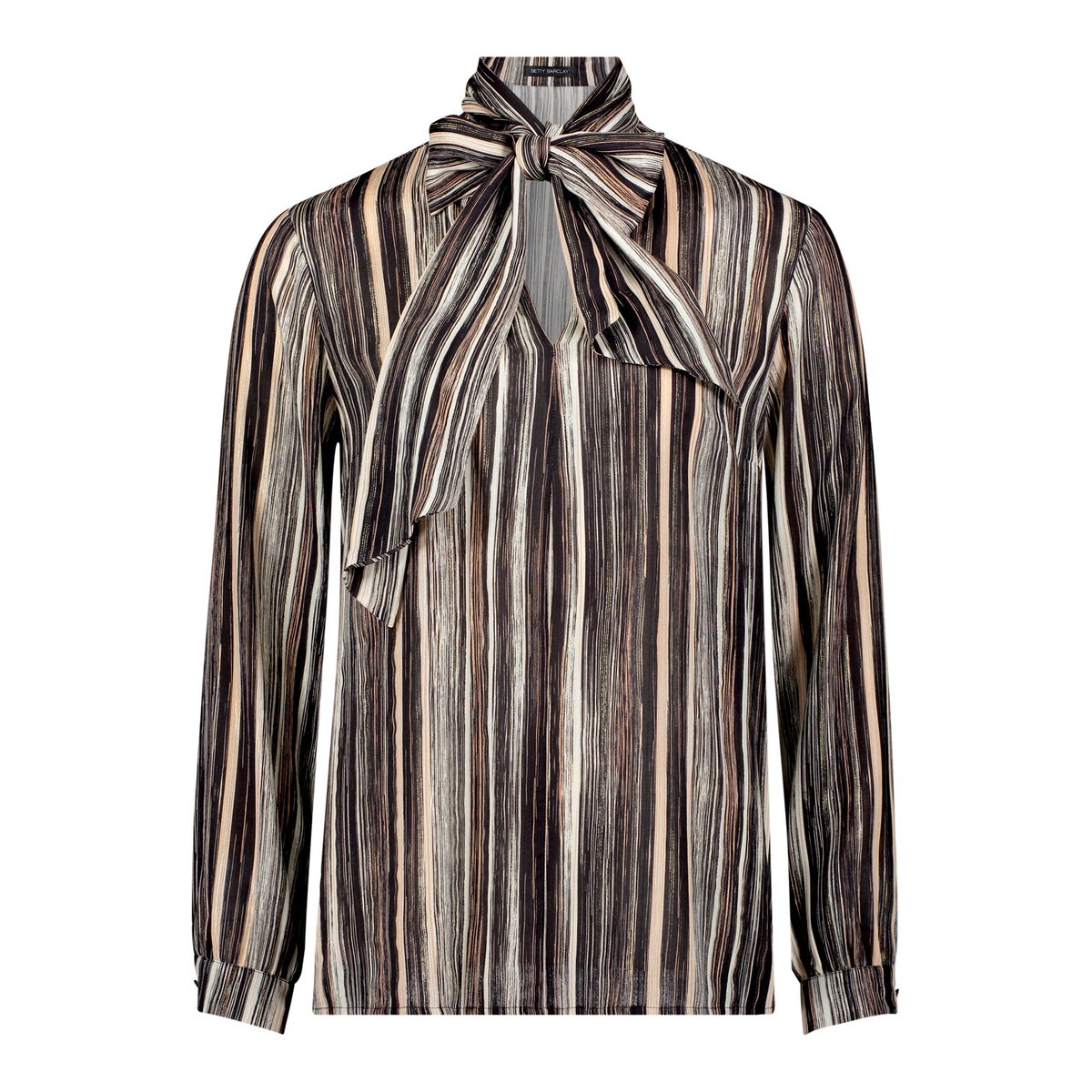 Tunique à nœud black/taupe, BETTY BARCLAY